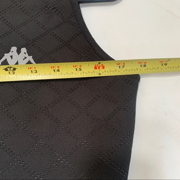 All Black Kappa Crop Top (L) - Picture 6 of 6